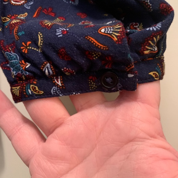 Old Navy size S navy cotton top - Picture 5 of 7